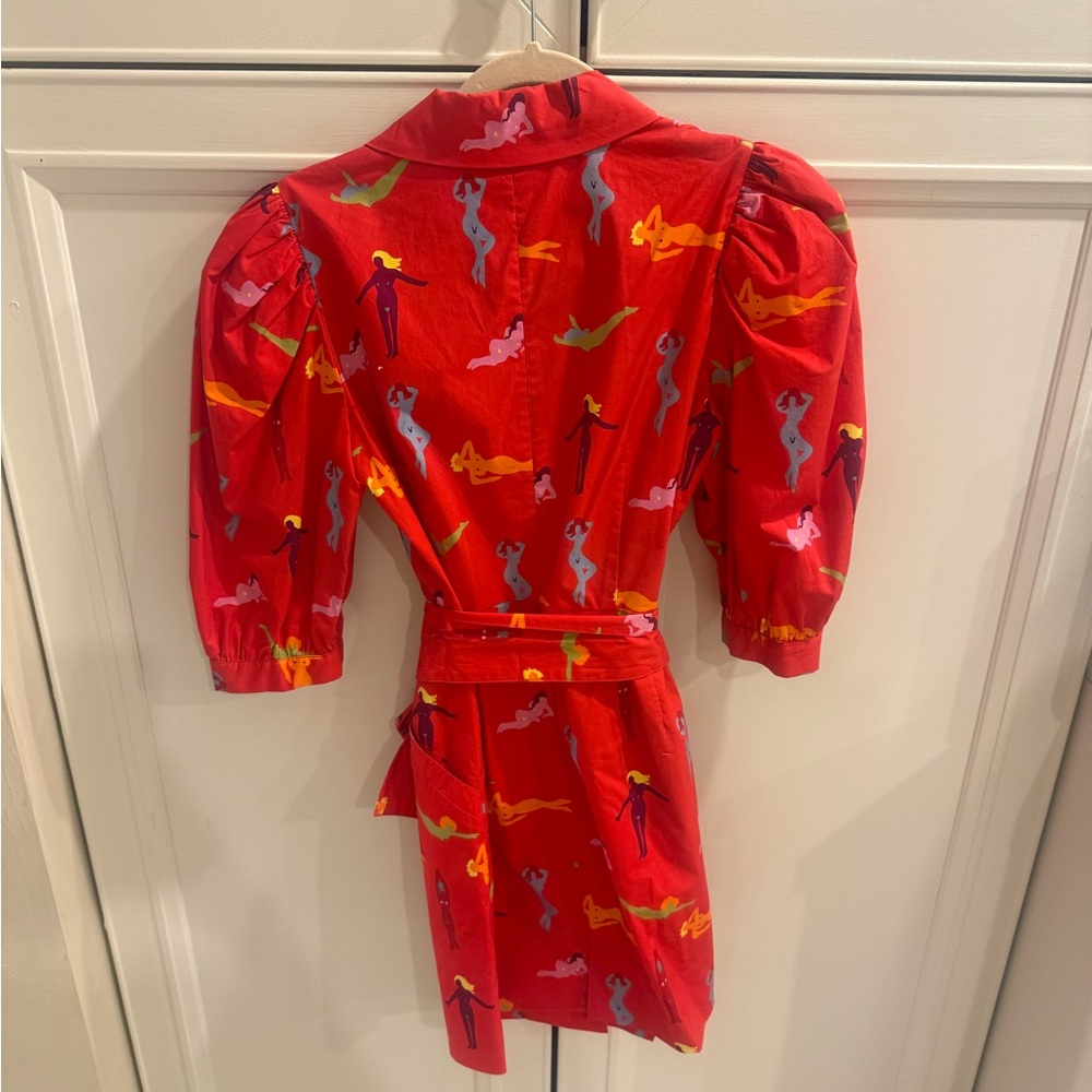 LHD (Webster brand) dress with tie size 4